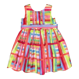 Rainbow Row Anna Twirl Dress - Colorful Playful Design for Kids