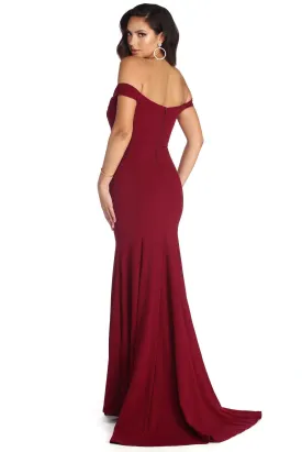 Briar Formal Off Charming The Shoulder Dress