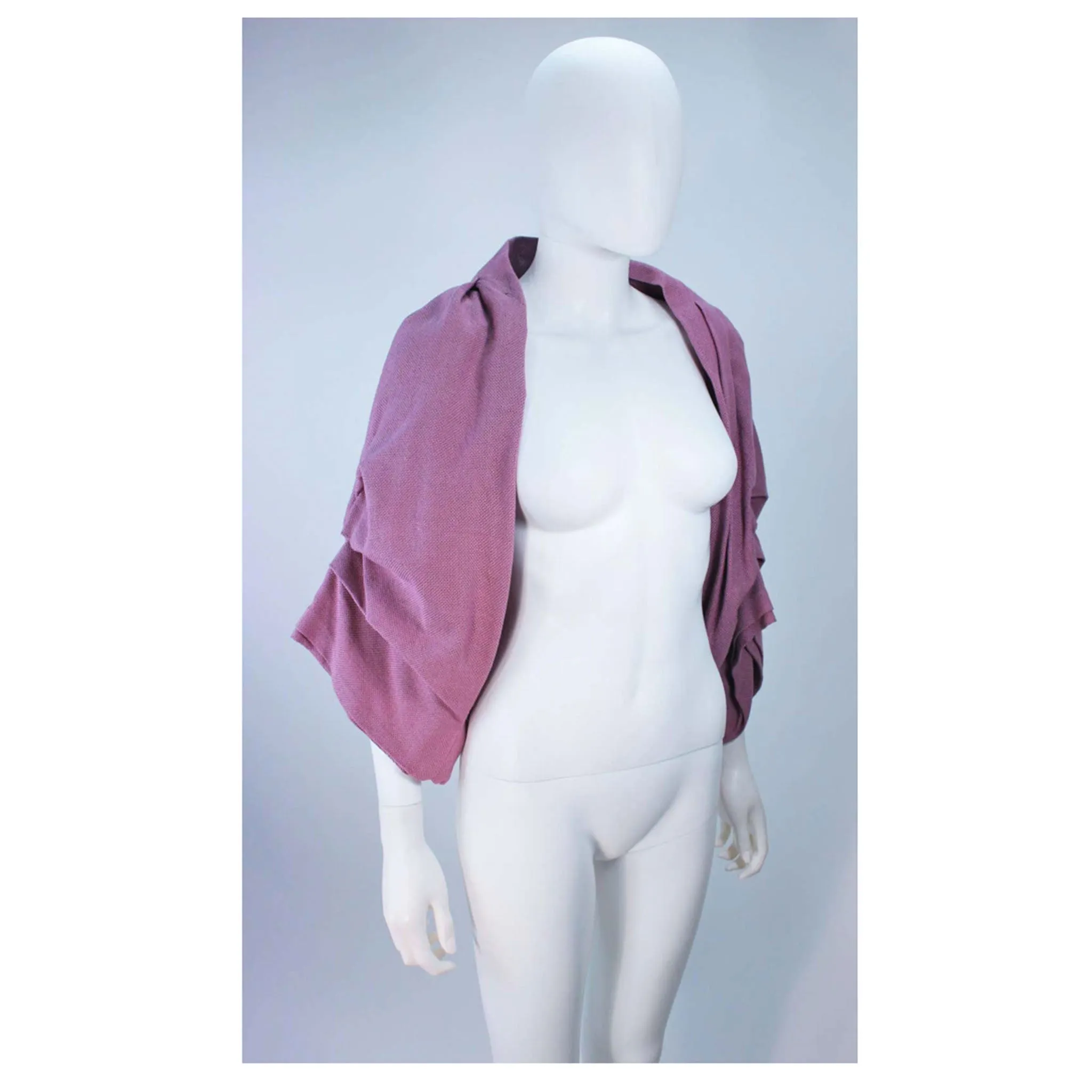 CELESTINA Purple Knit Shrug