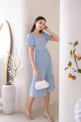 DIANA MIDI DRESS IN SKY