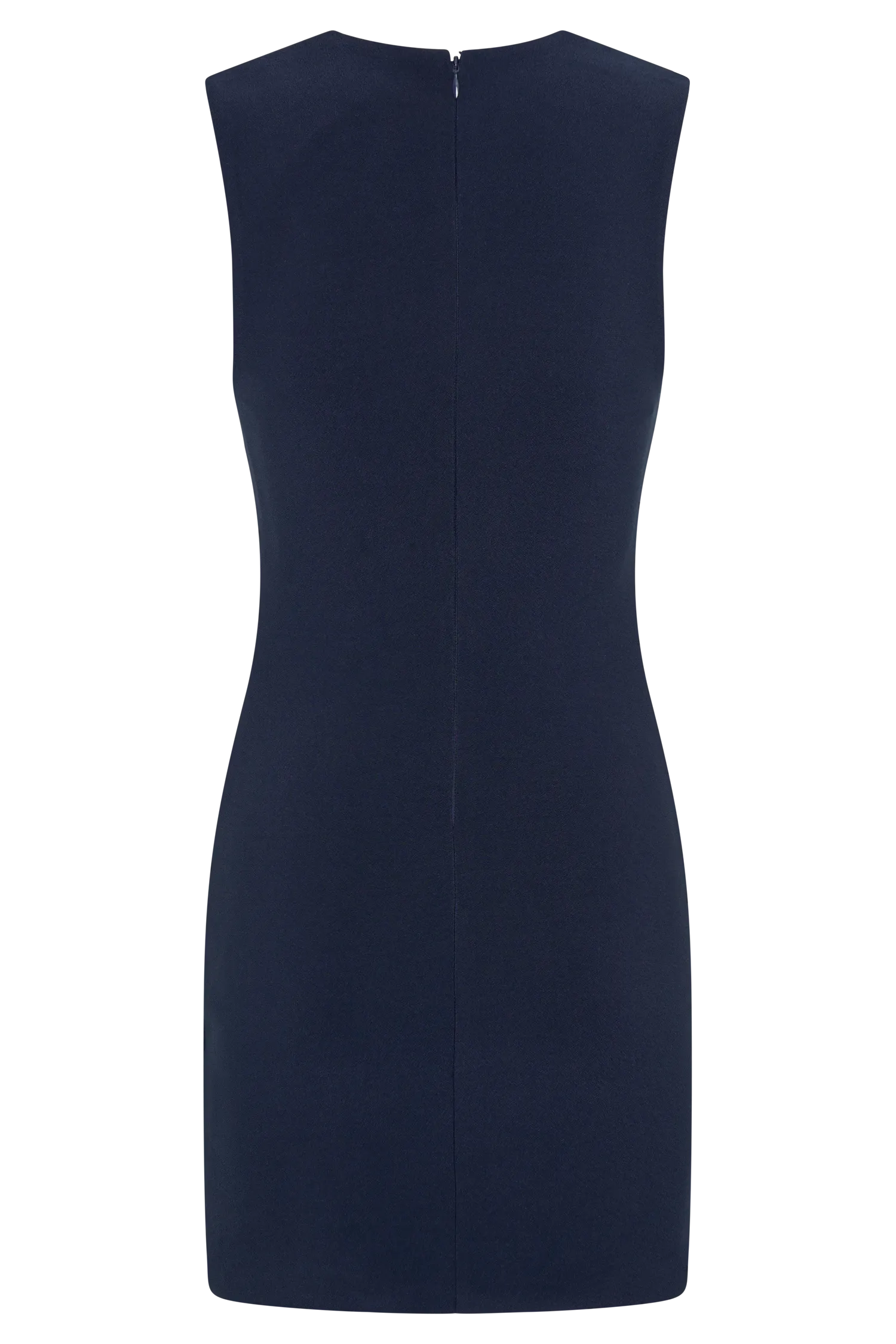 Frida Crepe Mini Dress - Dark Navy