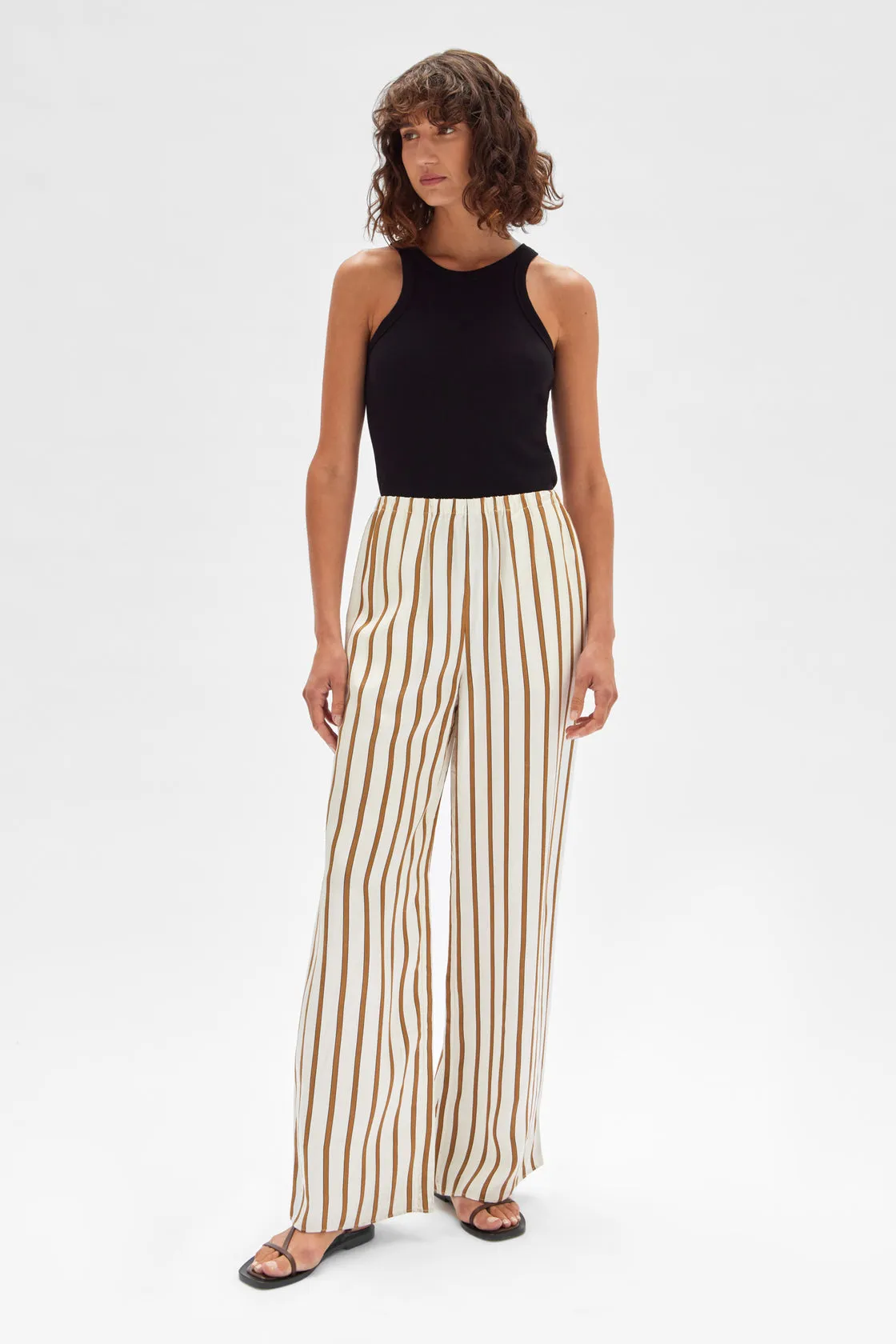 Italian Jacquard Stripe Pant