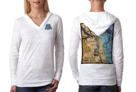 Jupiter, FL / King Tide Blue Moon Burnout Hoodie