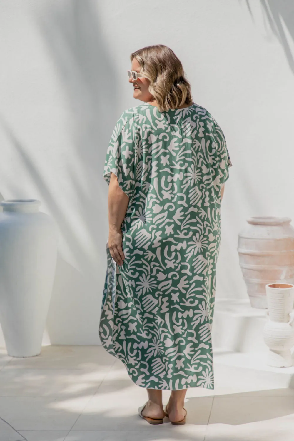 Long Kaftan Dress - Willow