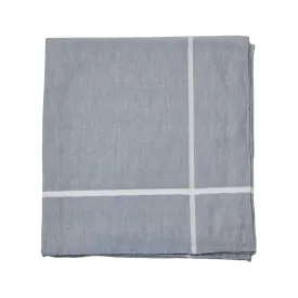 Simonnot Godard Light Grey Cotton Handkerchief