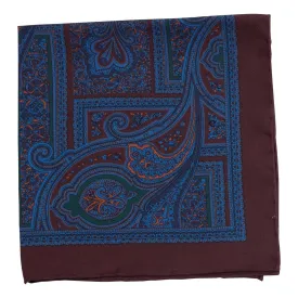 Sovereign Grade Ancient Madder Wine Pocket Square